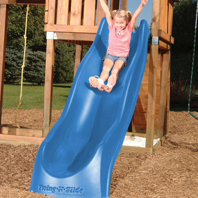 SwingnSlide Wave Slide for 5' Deck & Reviews Wayfair